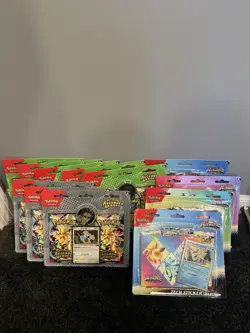 4 Pokemon Prismatic Evolutions Tech Sticker & 8 Ascended Heroes 2 Packs Sealed - Image 2
