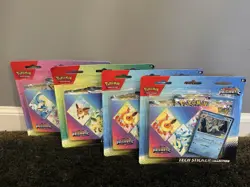 4 Pokemon Prismatic Evolutions Tech Sticker & 8 Ascended Heroes 2 Packs Sealed - Image 4