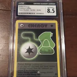 Pokemon Potion Energy Team Rocket 1st Edition 82/82 Uncommon CGC 8.5 2000 - Image 1