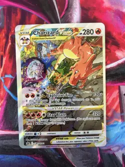 Pokemon Charizard VSTAR SWSH262 Ultra Premium Collection Black Star Promo NM - Image 1