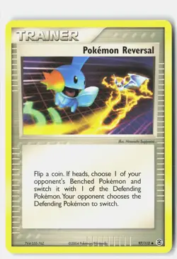 Pokemon Reversal Uncommon FireRed & LeafGreen 97/112 NM Hiromichi Sugiyama - Image 1