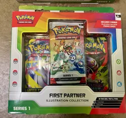 Pokemon TCG First Partner Illustration Collection Box Series 1 New/Sealed - Image 2