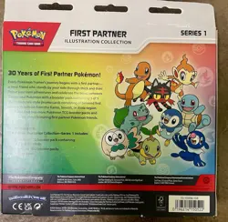 Pokemon TCG First Partner Illustration Collection Box Series 1 New/Sealed - Image 3
