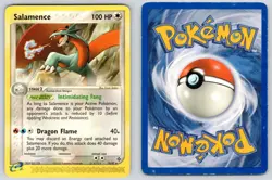 Salamence 19/97 Rare Dragon Pokemon Moderately Played - Image 3