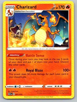 Charizard 001/015 Promo McDonald's Promos 2024 Pokemon Near Mint - Image 1