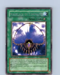 Yu-Gi-Oh TCG Necklace Of Command RDS-EN040 1st Edition Regular Rare Card LP - Image 1
