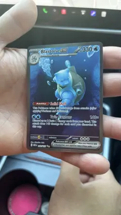 Blastoise ex 200/165 Pokemon 151 Scarlet & Violet SIR Special Illustration Rare - Image 1