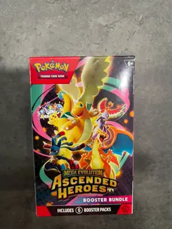 Pokemon TCG Ascended Heroes Booster Bundle [6 packs] New (SEALED) - Image 1