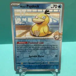 Pokemon TCG: Destined Rivals - Misty's Psyduck - 045/182 (Reverse Holo) - Image 1