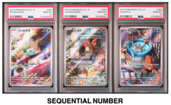 PSA10 Charmander Bulbasaur Squirtle AR PROMO SEQ SET Pokemon Special Deck Set Ex - Image 1