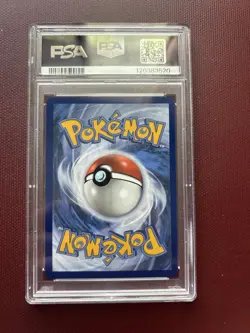Pokemon Team Rocket's Murkrow Illustration Rare Holo 200/182 SV10 PSA 10 - Image 2