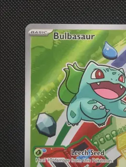 Pokemon Bulbasaur 037 Holo Promo MEP First Partner Illustration Kanto - Image 2