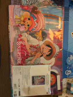 One Piece card game Whole Cake Island Nami Playmat and Card english - Image 1