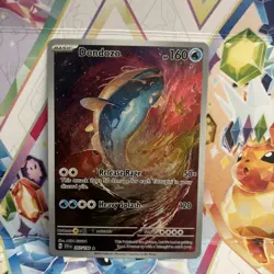 Pokemon TCG Dondozo Scarlet & Violet Base Set Illustration Rare Card 207/198 NM - Image 4