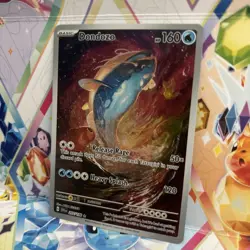 Pokemon TCG Dondozo Scarlet & Violet Base Set Illustration Rare Card 207/198 NM - Image 5