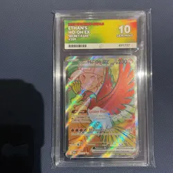 ACE 10 Ethans Ho-Oh EX 209/182 Pokemon Card Destined Rivals GEM MINT - Image 1