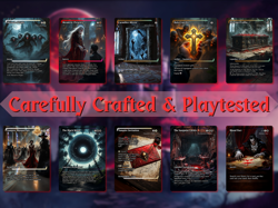 Dracula Themed Vampire Commander MTG Alt-Art Deck. Ready to Play! - Image 4