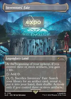 Inventors' Fair - Rainbow Foil Extended Art SLD NM MTG - Image 1