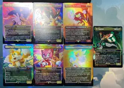 MTG Secret Lair Sonic: Friends Foes Foil Edition (Unsealed) - Image 2