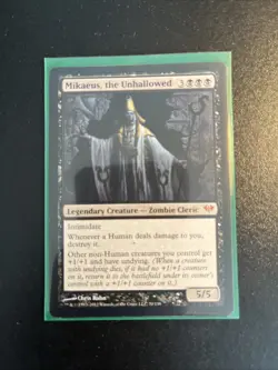 Mikaeus, the Unhallowed Dark Ascension Light Play MTG English - Image 1
