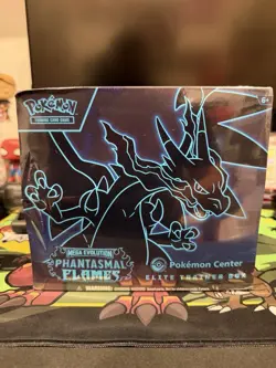 Pokemon Phantasmal Flames Pokemon Center Elite Trainer Box ETB(DAMAGED BOX/SEAL) - Image 1
