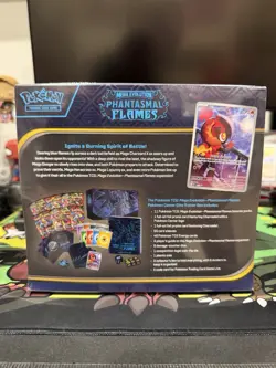 Pokemon Phantasmal Flames Pokemon Center Elite Trainer Box ETB(DAMAGED BOX/SEAL) - Image 2