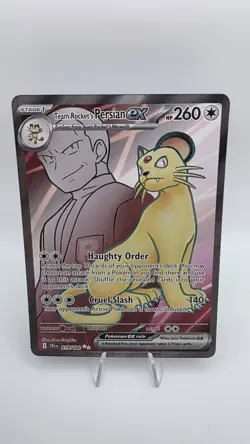 Pokemon TCG - Destined Rivals - 219/182 Team Rocket's Persian ex - Image 1