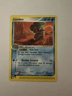 Lombre 45/100 EX Sandstorm Pokemon Card LP - Image 1