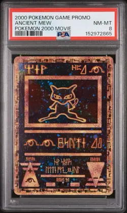 PSA 8 Ancient Mew Movie Promo 2000 Pokemon TCG Holo English Version - Image 1