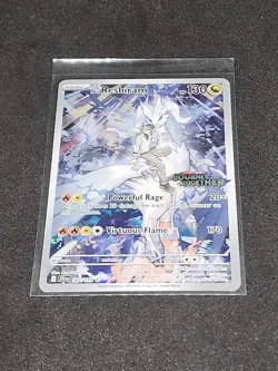 Pokemon N's Reshiram Journey Together Illustration Rare Stamped Promo 167/159 - Image 3