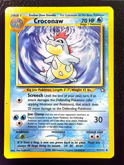 Croconaw 31/111 Neo Genesis Regular - HP - Pokemon TCG - Image 1