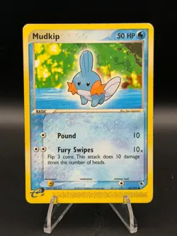 Mudkip 60/109 Ruby and Sapphire Regular - HP - Pokemon TCG - SKUA081 - Image 1