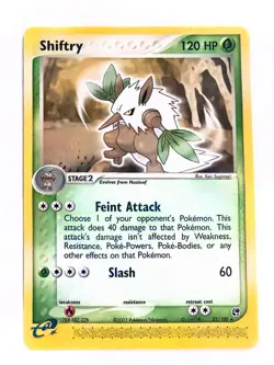 Shiftry 22/100 Rare Sandstorm Pokemon Near Mint - Image 1