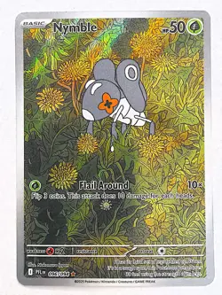 Nymble 096/094 Illustration Rare Phantasmal Flames Pokemon Near Mint - Image 1