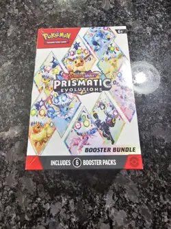 Pokemon TCG Prismatic Evolutions Booster Bundle Sealed - Image 1