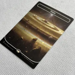 MTG Plains (Galaxy Foil) Borderless Unfinity Variants UNF #491 NM/MT+ Free Ship - Image 3
