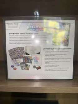 Pokemon Center Pokemon TCG Prismatic Evolutions Elite Trainer Box English - Image 2