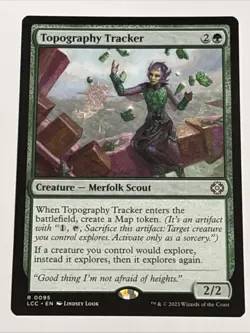 MTG Commander: The Lost Caverns of Ixalan Topography Tracker 0095 NM Rare - Image 1