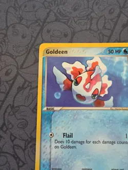 Pokemon: Goldeen #55/109 EX Ruby & Sapphire 2003 Non-holo E-Series - LP+ -I163 - Image 4