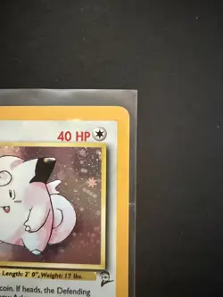 POKEMON CLEFAIRY 1999 2ND SET HOLO 6/30 - Image 4