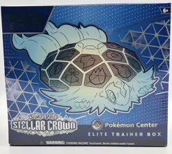 Pokemon Center Scarlet & Violet Stellar Crown ETB Elite Trainer Box SEALED - NEW - Image 1