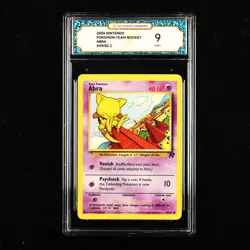 TQG 9 Mint 2000 Pokemon ENG Abra #49/82 C - Image 1