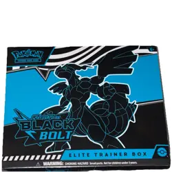 Pokemon TCG Scarlet & Violet Black Bolt Elite Trainer Box |BRAND NEW SEALED - Image 1