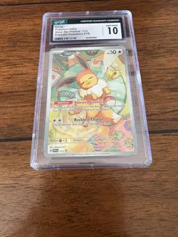 CGC 10 EEVEE 173 PRISMATIC ETB BLACK STAR PROMO POKEMON GEM MINT - Image 1