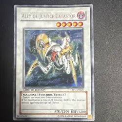 Konami Ally of Justice Catastor HA01-EN026 Limited Edition Yu-Gi-Oh! Card - Image 1