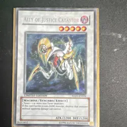 Konami Ally of Justice Catastor HA01-EN026 Limited Edition Yu-Gi-Oh! Card - Image 3