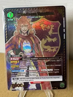 Union Arena CCG Black Clover Mereoleona Vermillion BCV-1-042 1 Star Parallel - Image 1