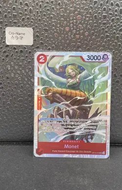 Carte One Piece Card Game OP10-016 SR Monet Foil [FR] TCG OP10 Near Mint - Image 1