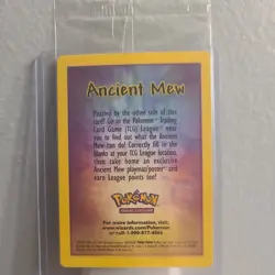 Ancient Mew - Sealed - Pokemon 2000 Movie Promo Holo Card - Image 3