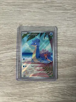 Pokemon TCG Card Misty's Lapras 194/182 Sv10: Destined Rivals Illustration Rare - Image 1